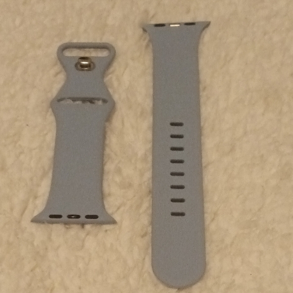 NEW BLUE Apple Watch Band - Silicone - Picture 5 of 5